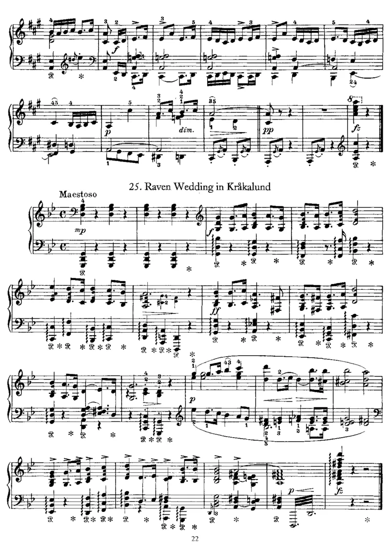 25NorwegianFolkSongs&Dances,Op17_一万首著名钢琴曲谱哈农贝多芬合集视频教学电子版高清无水印可打印_1古典钢琴知名音乐家谱_格里格钢琴谱全集_其他