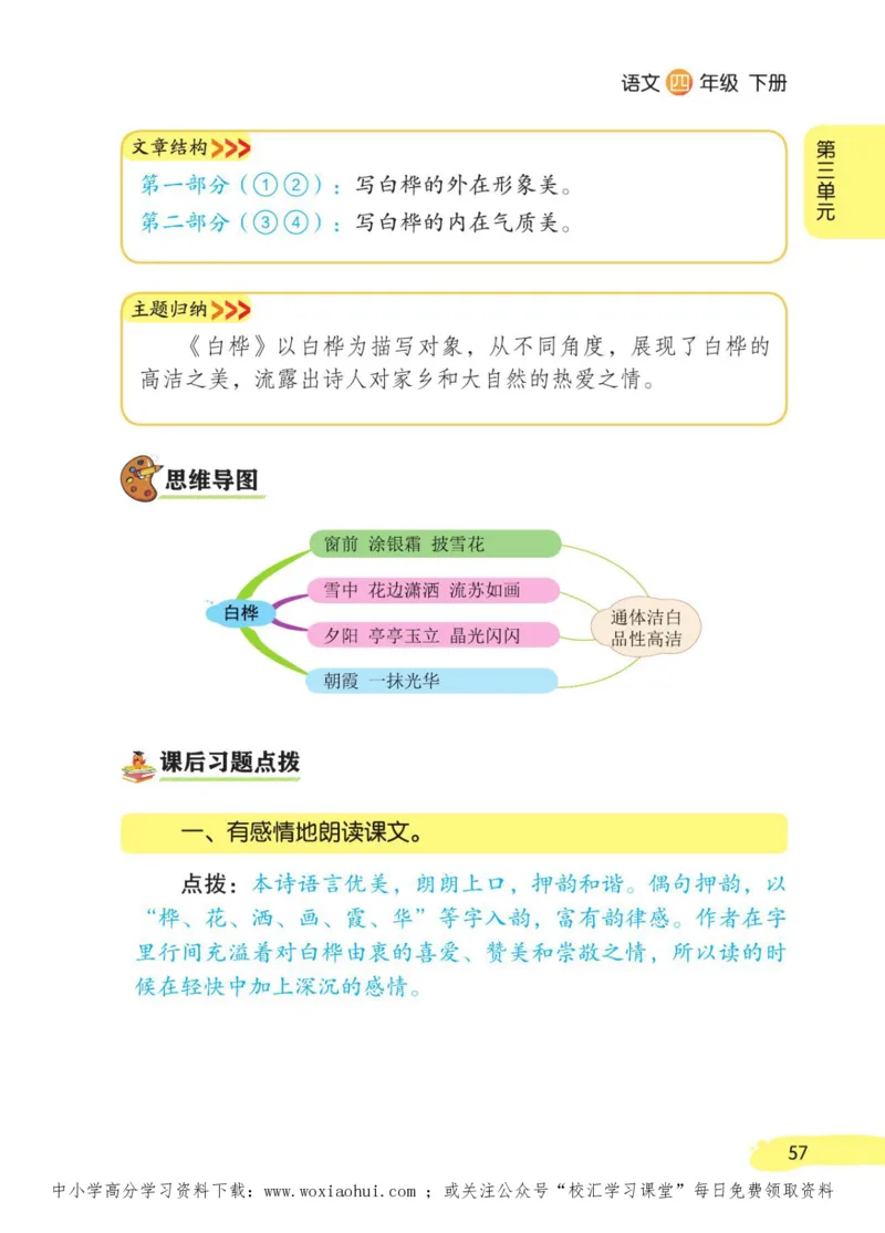 23年新版四年级下册语文小学生创新学习课堂笔记_小学1-6年级全部试卷_语文_四年级_3-9-2、小学四年级语文下册_3-9-2-1、复习、知识点、归纳汇总