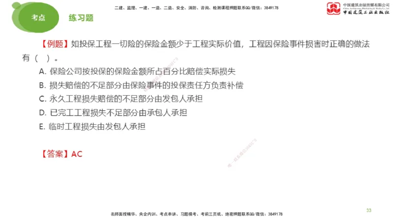 2025年监理工程师《合同管理》考前小灶03节（上）（05.12）_监理工程师_2025监理工程师_2025年监理工程师SVIP_2025年监理合同管理SVIP_04-冲刺串讲✿考点强化✿小灶集训_讲义
