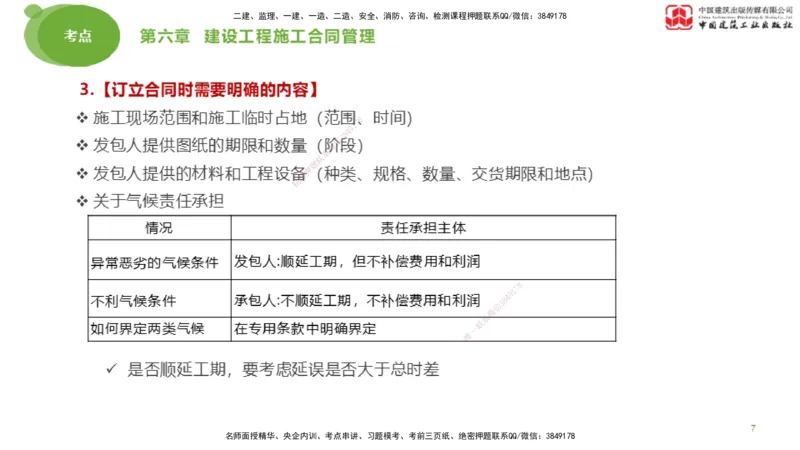 2025年监理工程师《合同管理》考前小灶03节（上）（05.12）_监理工程师_2025监理工程师_2025年监理工程师SVIP_2025年监理合同管理SVIP_04-冲刺串讲✿考点强化✿小灶集训_讲义