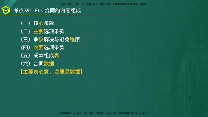 2025年监理《合同管理》黄金金点（在线版）_监理工程师_2025监理工程师_2025年监理工程师SVIP_2025年监理合同管理SVIP_04-冲刺串讲✿考点强化✿小灶集训_讲义