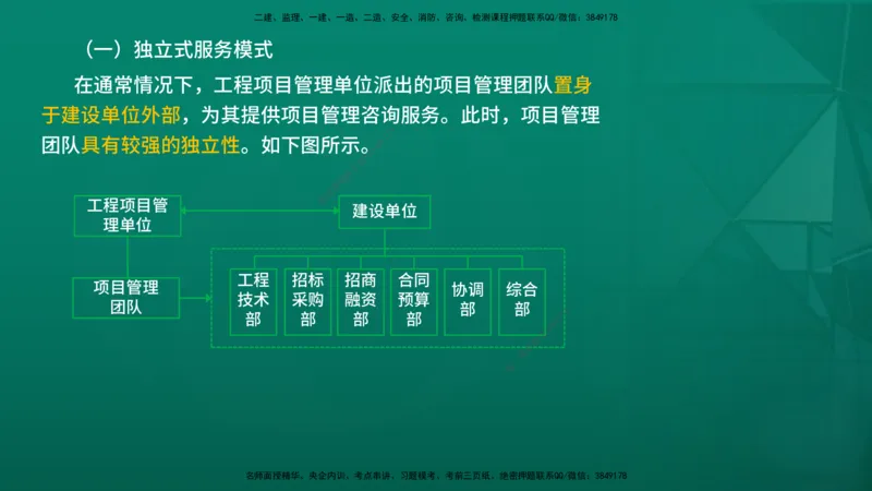 2026年监理《监理概论》精讲第10章在线版_监理工程师_2026年监理工程师SVIP_2026年监理概论法规SVIP_02-基础精讲✿高端面授✿深度强化_10.第十章工程项目管理服务