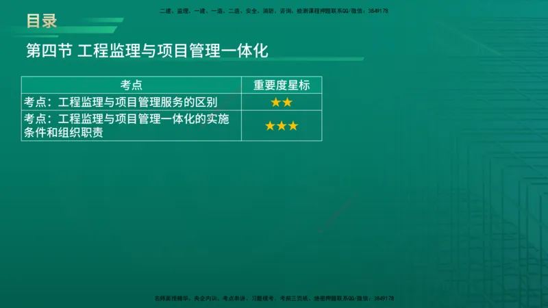 2026年监理《监理概论》精讲第10章在线版_监理工程师_2026年监理工程师SVIP_2026年监理概论法规SVIP_02-基础精讲✿高端面授✿深度强化_10.第十章工程项目管理服务