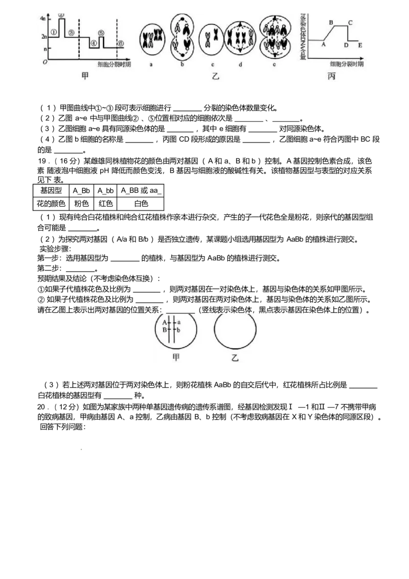广东省惠州市五校2024-2025学年高一下学期第二次联考生物试卷（有答案）_2024-2025高一（7-7月题库）_2025年6月7.10新增_0603广东省惠州市五校2024-2025学年高一下学期第二次联考