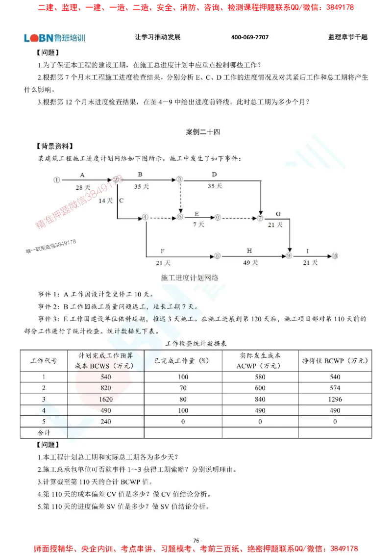 2025年监理《案例分析（土木建筑工程）》章节千题-题目_监理工程师_2025监理工程师_2025年监理工程师SVIP_2025年监理土建案例SVIP_01-精华文档✿电子教材✿历年真题