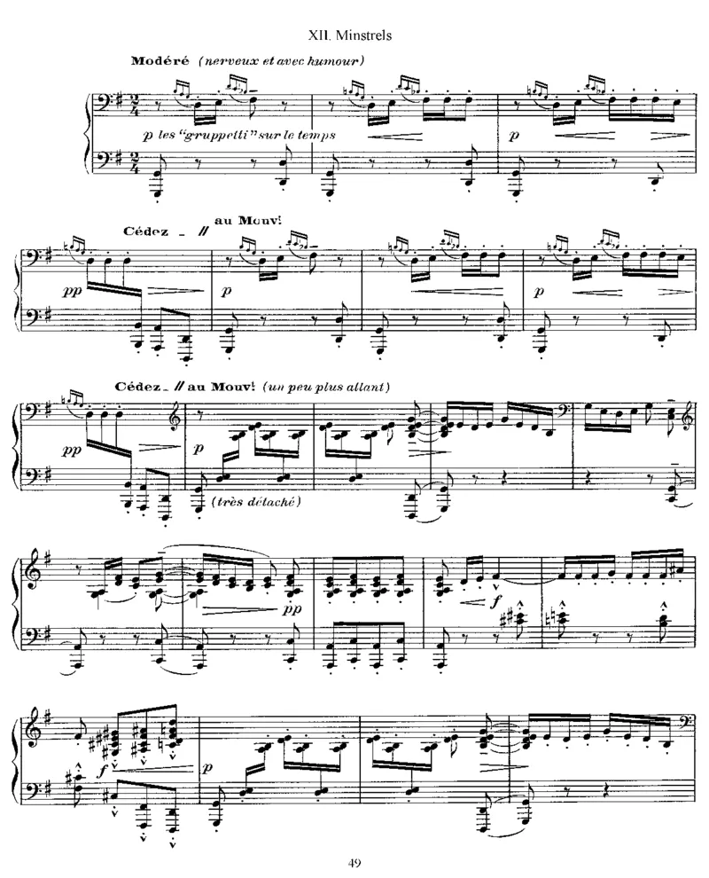 24前奏曲第一册_一万首著名钢琴曲谱哈农贝多芬合集视频教学电子版高清无水印可打印_1古典钢琴知名音乐家谱_德彪西钢琴谱全集