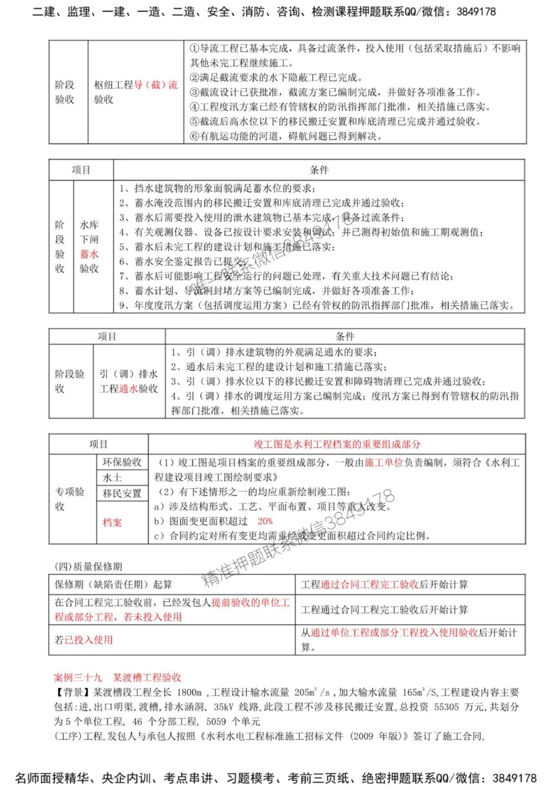 23-第四章-水利工程建设项目质量控制（八）_监理工程师_2025监理工程师_2025年监理工程师SVIP_2025年监理水利案例SVIP_02-基础精讲✿高端面授✿深度强化_讲义