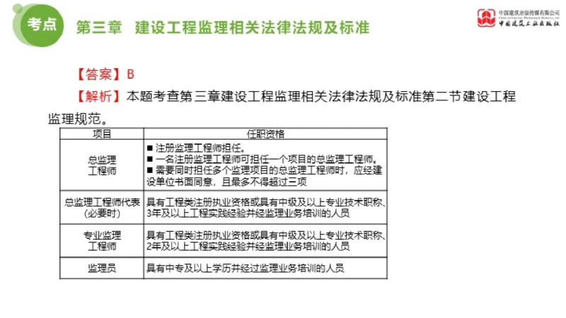 2025年监理工程师《法规》金题解析02节（1.8）_监理工程师_2025监理工程师_2025年监理工程师SVIP_2025年监理概论法规SVIP_03-习题精析✿实战特训✿模考通关_讲义