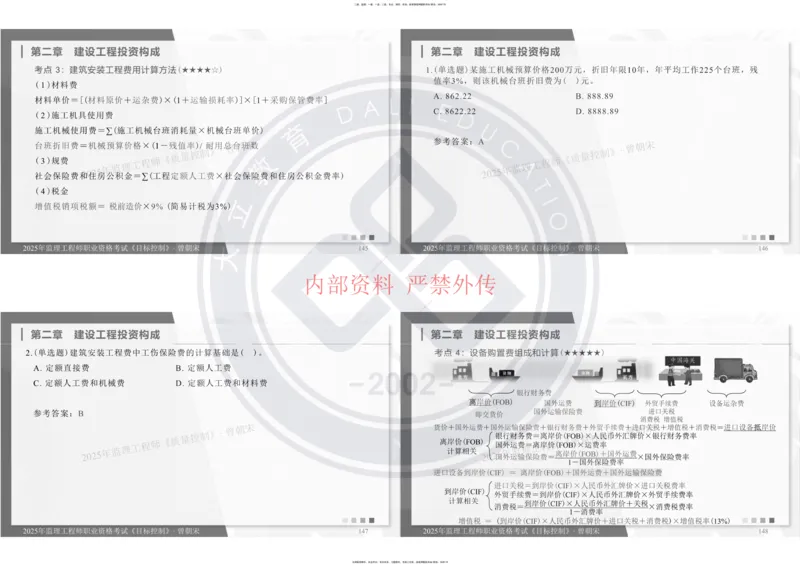 2025年监理工程师《目标控制》冲刺-打印_监理工程师_2025监理工程师_2025年监理工程师SVIP_2025年监理土建控制SVIP_04-冲刺串讲✿考点强化✿小灶集训