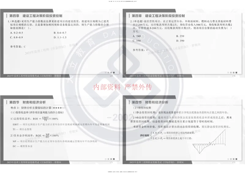 2025年监理工程师《目标控制》冲刺-打印_监理工程师_2025监理工程师_2025年监理工程师SVIP_2025年监理土建控制SVIP_04-冲刺串讲✿考点强化✿小灶集训