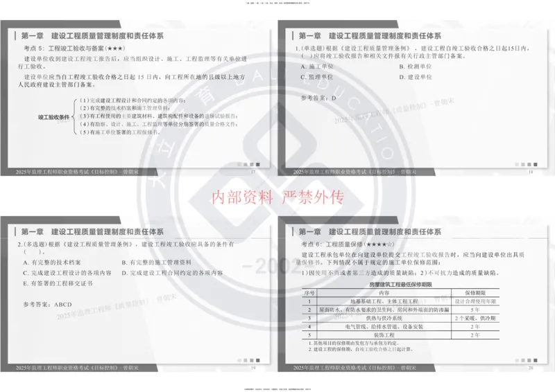 2025年监理工程师《目标控制》冲刺-打印_监理工程师_2025监理工程师_2025年监理工程师SVIP_2025年监理土建控制SVIP_04-冲刺串讲✿考点强化✿小灶集训