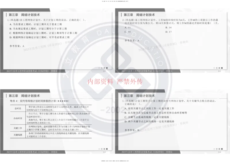 2025年监理工程师《目标控制》冲刺-打印_监理工程师_2025监理工程师_2025年监理工程师SVIP_2025年监理土建控制SVIP_04-冲刺串讲✿考点强化✿小灶集训