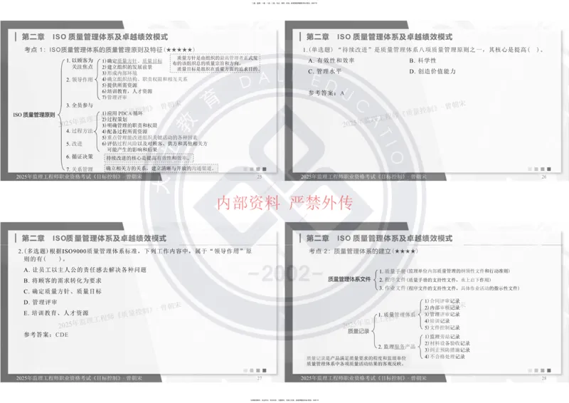 2025年监理工程师《目标控制》冲刺-打印_监理工程师_2025监理工程师_2025年监理工程师SVIP_2025年监理土建控制SVIP_04-冲刺串讲✿考点强化✿小灶集训