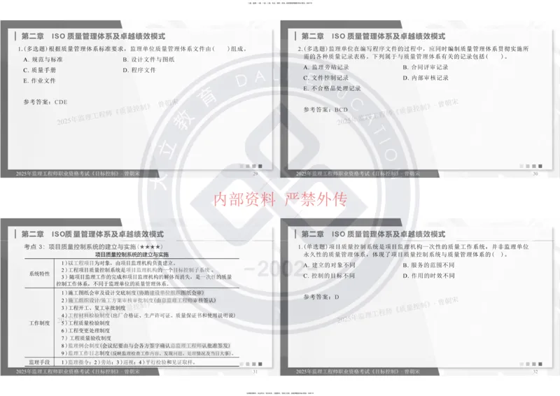 2025年监理工程师《目标控制》冲刺-打印_监理工程师_2025监理工程师_2025年监理工程师SVIP_2025年监理土建控制SVIP_04-冲刺串讲✿考点强化✿小灶集训