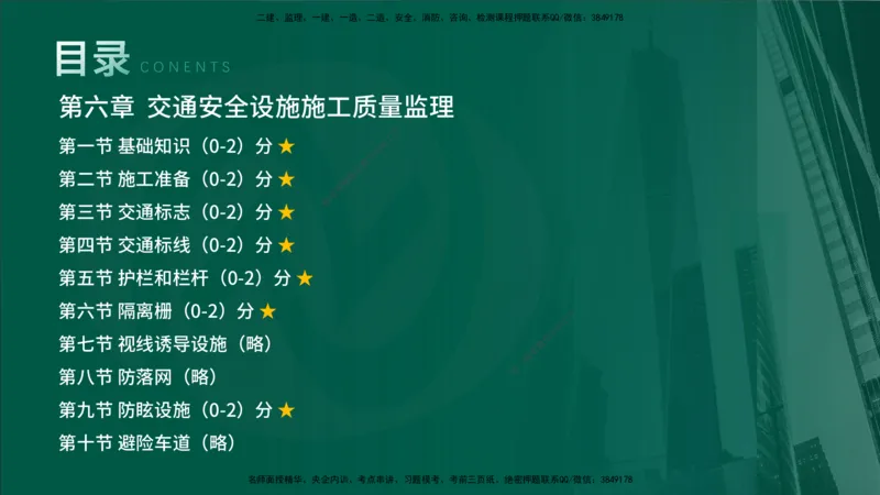 2025年监理《控制（交通）》第6章（在线版）_监理工程师_2025监理工程师_2025年监理工程师SVIP_2025年监理交通控制SVIP_02-基础精讲✿高端面授✿深度强化