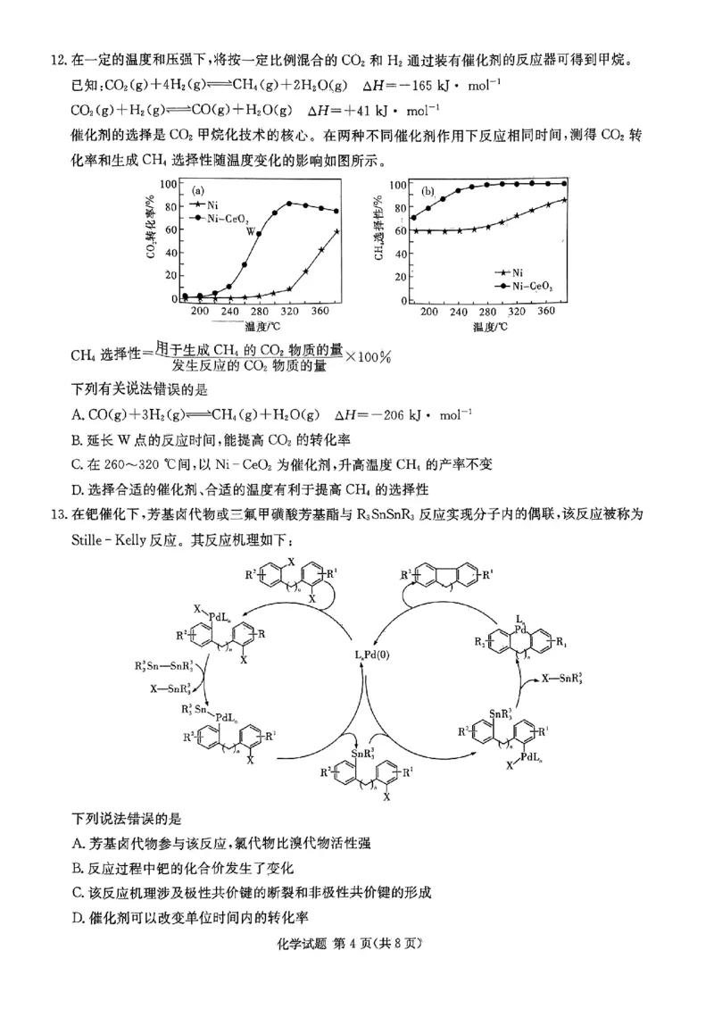 化学试题_2024年5月_01按日期_23号_2024届湖南省炎德英才高三5月考前仿真联考二_湖南省炎德2024届高三下学期5月高考考前仿真联考二化学