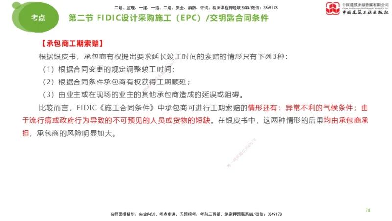 2025年监理工程师《合同管理》考前小灶03节（下）（05.12）_监理工程师_2025监理工程师_2025年监理工程师SVIP_2025年监理合同管理SVIP_04-冲刺串讲✿考点强化✿小灶集训_讲义