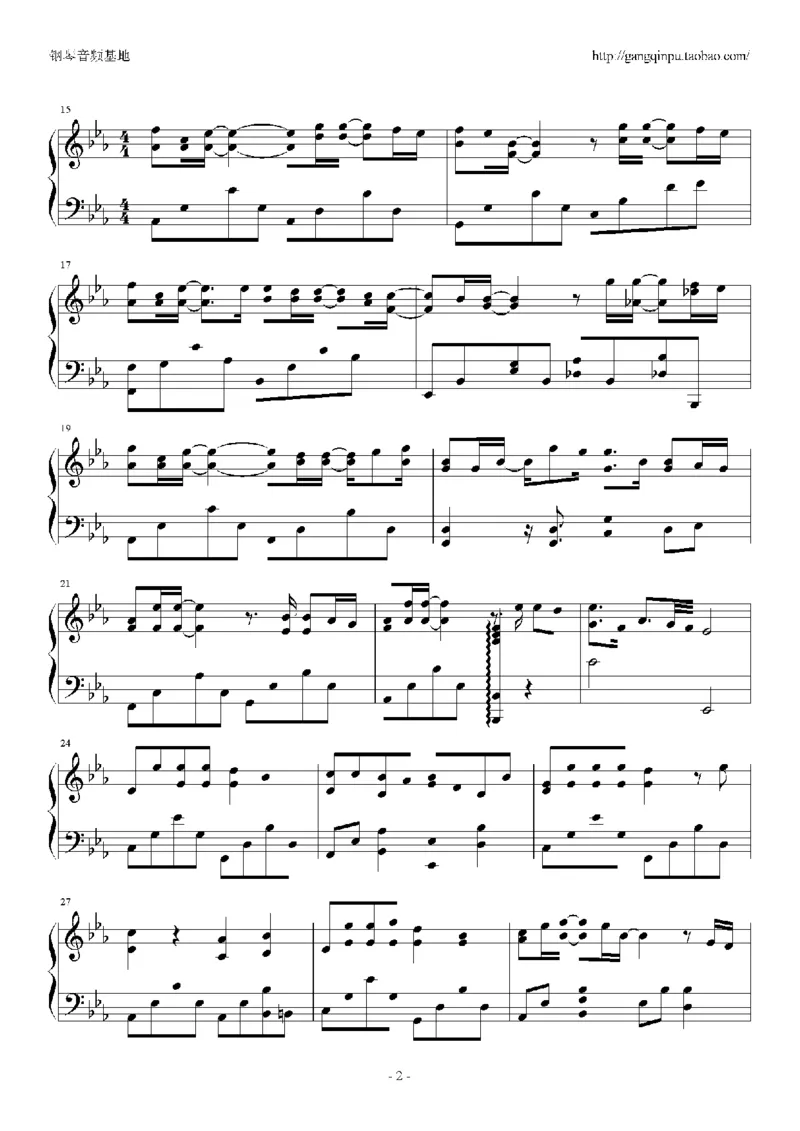 22、林俊杰（92页，共21首）_一万首著名钢琴曲谱哈农贝多芬合集视频教学电子版高清无水印可打印_3流行音乐谱_流行钢琴谱合集形式_高清PDF无水印