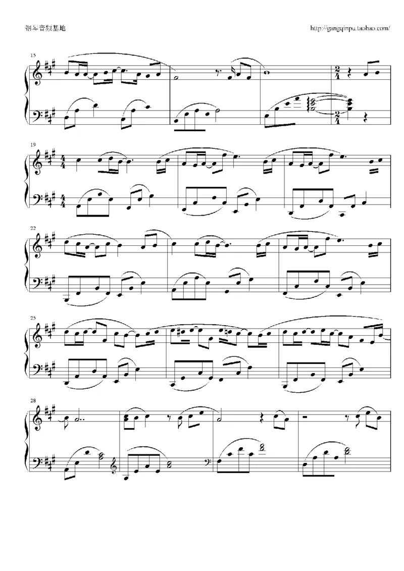 22、林俊杰（92页，共21首）_一万首著名钢琴曲谱哈农贝多芬合集视频教学电子版高清无水印可打印_3流行音乐谱_流行钢琴谱合集形式_高清PDF无水印