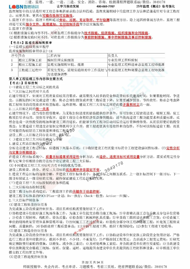 2025年监理《监理概论》LB-万元临考强化_监理工程师_2025监理工程师_2025年监理工程师SVIP_2025年监理概论法规SVIP_05-考前密训✿央企特训✿机构普押