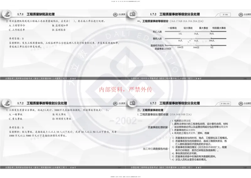 2025年监理《质量控制》精讲讲义（一页四个打印版）_监理工程师_2025监理工程师_2025年监理工程师SVIP_2025年监理土建控制SVIP_02-基础精讲✿高端面授✿深度强化_讲义