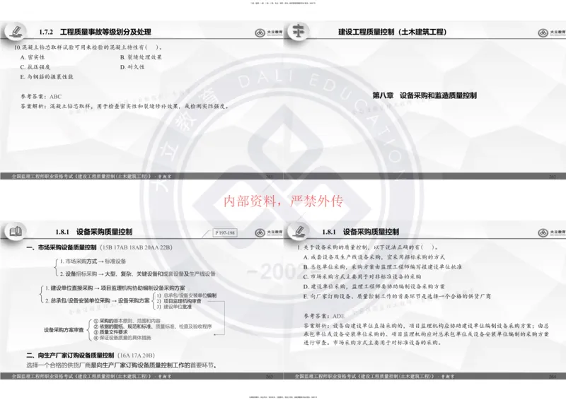 2025年监理《质量控制》精讲讲义（一页四个打印版）_监理工程师_2025监理工程师_2025年监理工程师SVIP_2025年监理土建控制SVIP_02-基础精讲✿高端面授✿深度强化_讲义