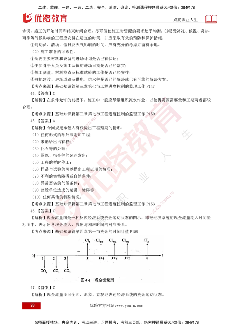2025年监理《控制（交通）》案例突破（一）打印版_监理工程师_2025监理工程师_2025年监理工程师SVIP_2025年监理交通控制SVIP_04-冲刺串讲✿考点强化✿小灶集训_讲义