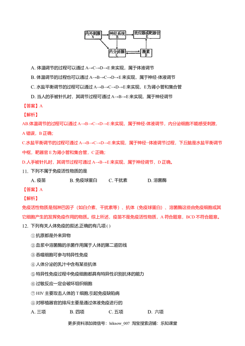 期末测试卷B-2021-2022学年高二生物上学期期末测试必杀卷（人教版2019选择性必修1和2）（解析版）_E015高中全科试卷_生物试题_选修2_4.期末试卷