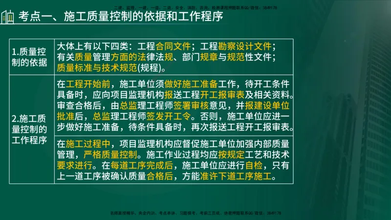 25年《案例分析（土建）》第15-17个知识点（在线版）_监理工程师_2025监理工程师_2025年监理工程师SVIP_2025年监理土建案例SVIP_02-基础精讲✿高端面授✿深度强化