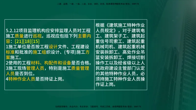 25年《案例分析（土建）》第15-17个知识点（在线版）_监理工程师_2025监理工程师_2025年监理工程师SVIP_2025年监理土建案例SVIP_02-基础精讲✿高端面授✿深度强化