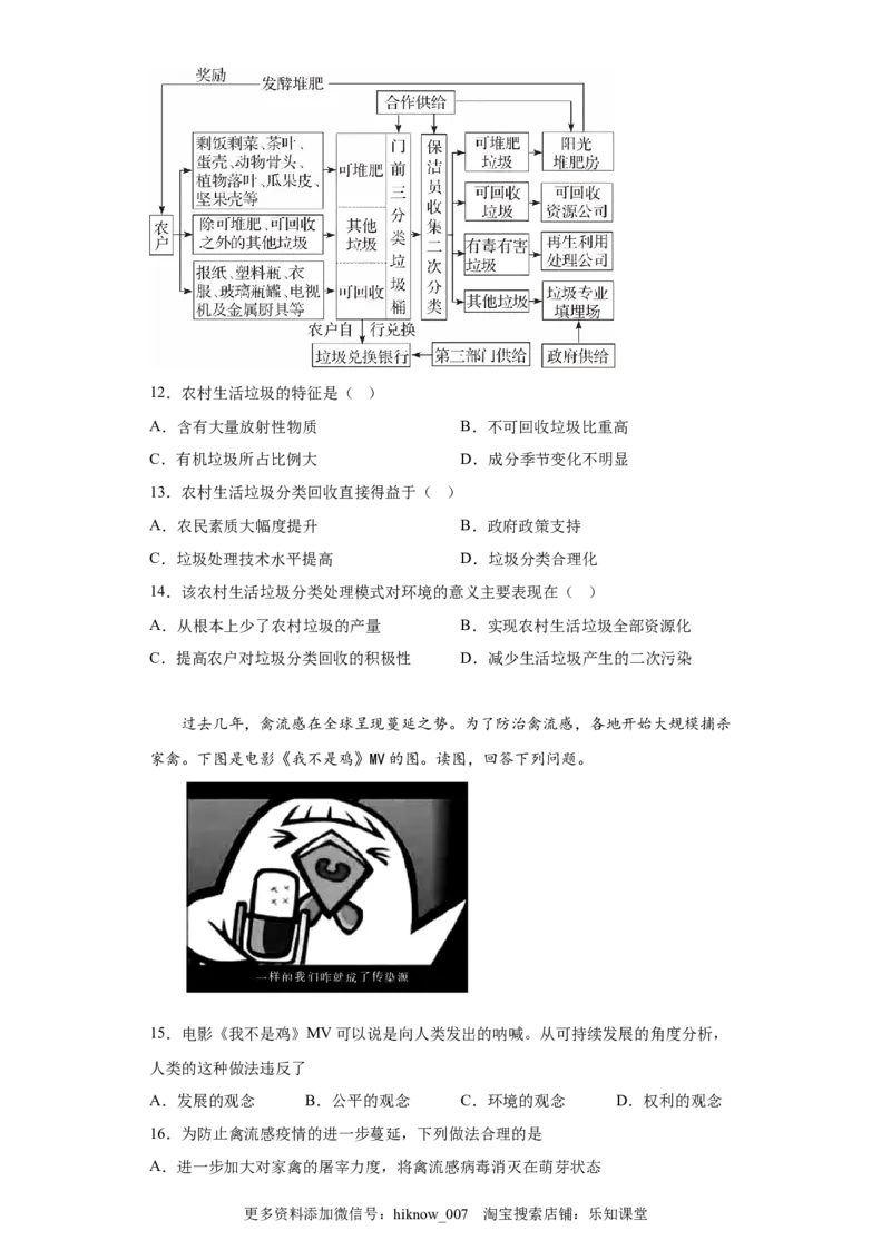 必修第二册第五章过关测试（含解析）_E015高中全科试卷_地理试题_必修2_1.单元测试_单元测试2023年（第一套）