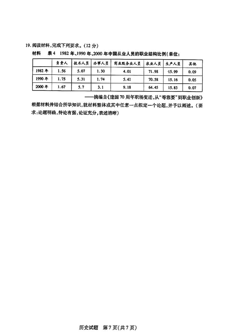 历史试卷_2024年3月_013月合集_2024届安徽省示范高中皖北协作区第26届高三联考_2024年安徽省示范高中皖北协作区第26届高三联考历史