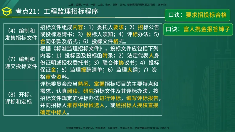2025年监理《监理概论》黄金金点（在线版）_监理工程师_2025监理工程师_2025年监理工程师SVIP_2025年监理概论法规SVIP_04-冲刺串讲✿考点强化✿小灶集训_讲义