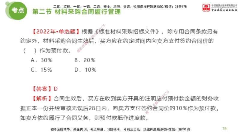 2025年监理工程师《合同管理》超强周练03节（下）_监理工程师_2025监理工程师_2025年监理工程师SVIP_2025年监理合同管理SVIP_03-习题精析✿实战特训✿模考通关_讲义