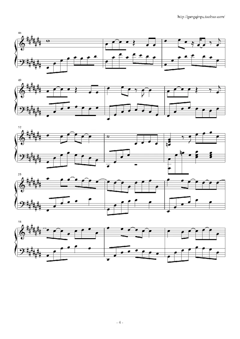 21、王力宏（80页，共17首）_一万首著名钢琴曲谱哈农贝多芬合集视频教学电子版高清无水印可打印_3流行音乐谱_流行钢琴谱合集形式_高清PDF无水印