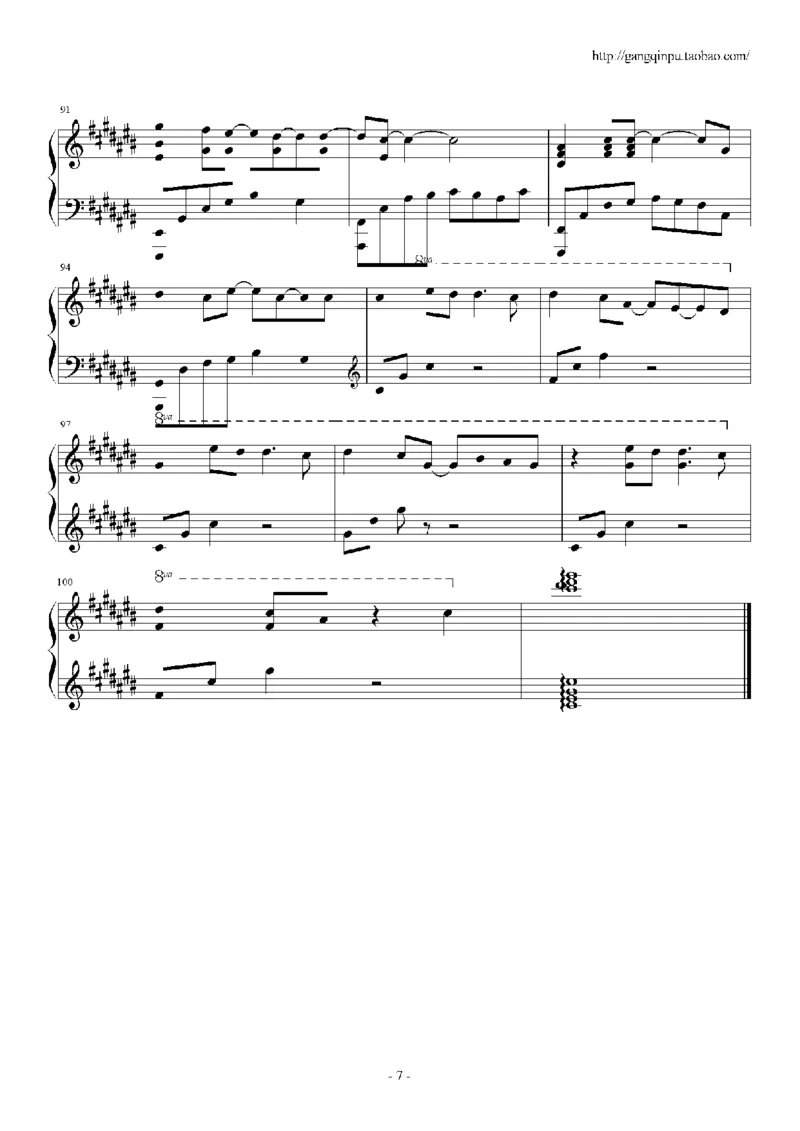 21、王力宏（80页，共17首）_一万首著名钢琴曲谱哈农贝多芬合集视频教学电子版高清无水印可打印_3流行音乐谱_流行钢琴谱合集形式_高清PDF无水印