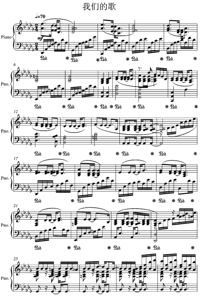 21、王力宏（80页，共17首）_一万首著名钢琴曲谱哈农贝多芬合集视频教学电子版高清无水印可打印_3流行音乐谱_流行钢琴谱合集形式_高清PDF无水印