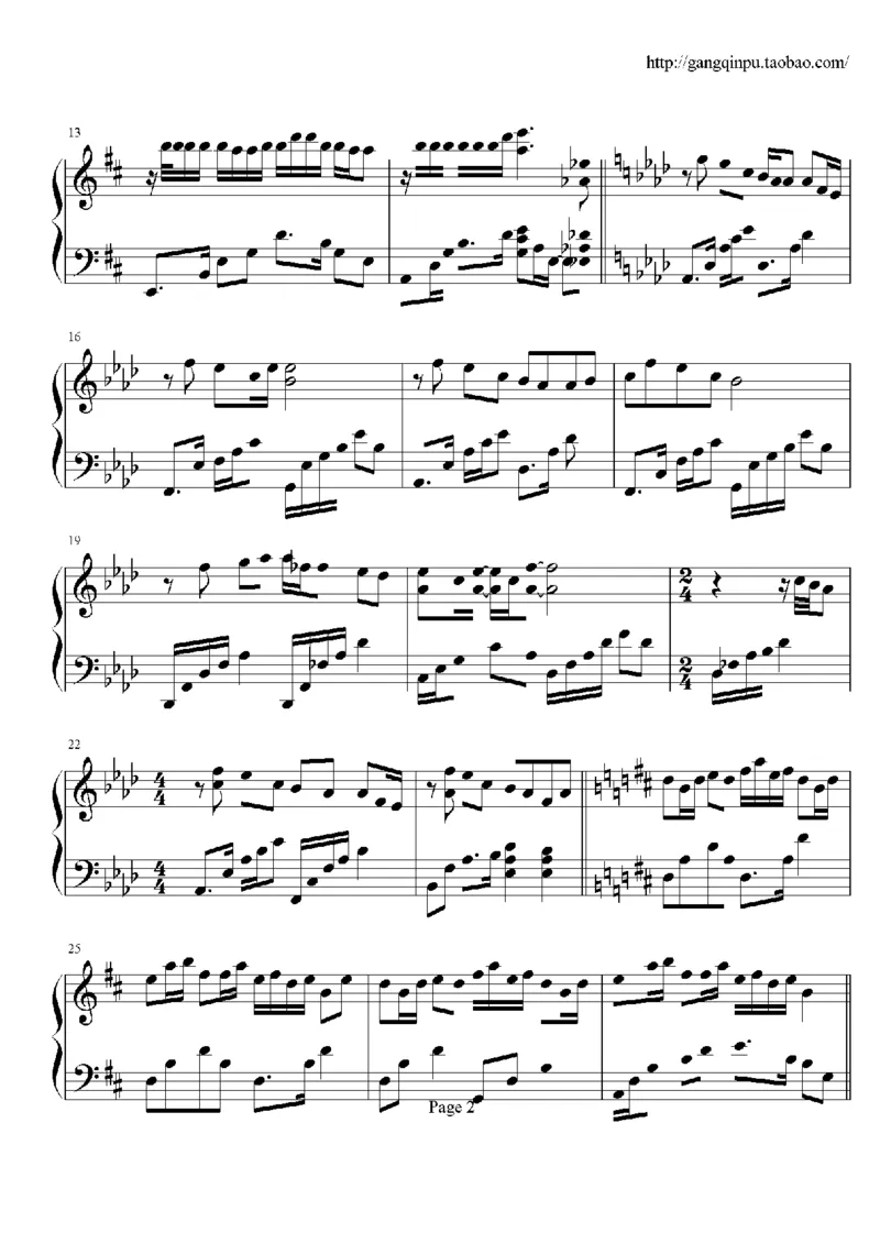 21、王力宏（80页，共17首）_一万首著名钢琴曲谱哈农贝多芬合集视频教学电子版高清无水印可打印_3流行音乐谱_流行钢琴谱合集形式_高清PDF无水印