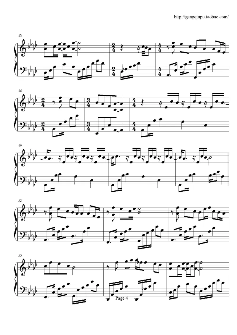 21、王力宏（80页，共17首）_一万首著名钢琴曲谱哈农贝多芬合集视频教学电子版高清无水印可打印_3流行音乐谱_流行钢琴谱合集形式_高清PDF无水印