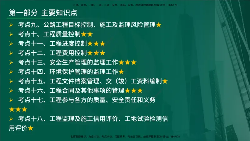 25年《案例交通》第1章（1-3节）讲义在线版_监理工程师_2025监理工程师_2025年监理工程师SVIP_2025年监理交通案例SVIP_02-基础精讲✿高端面授✿深度强化