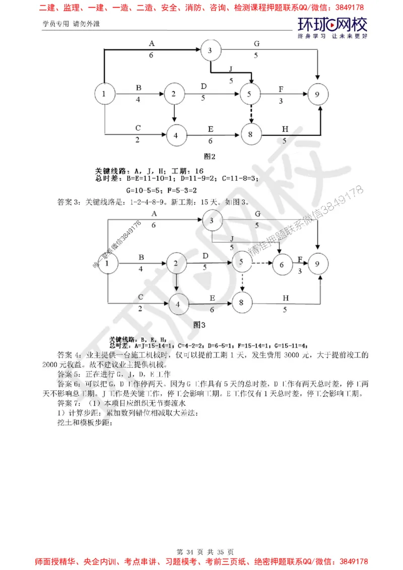 2025环球网校监理工程师《建设工程监理案例分析》（土建）精讲习题集_监理工程师_2025监理工程师_2025年监理工程师SVIP_2025年监理土建案例SVIP