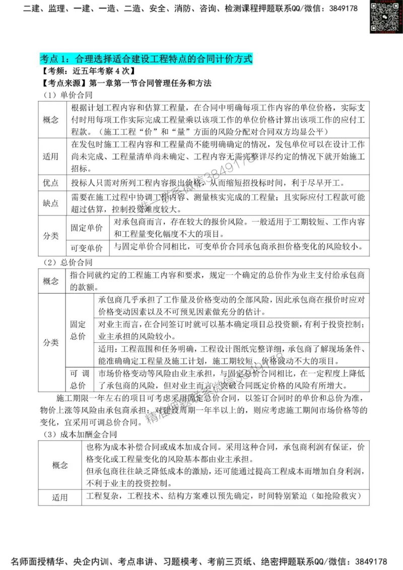2025监理《合同管理》考前狂背50点_监理工程师_2025监理工程师_2025年监理工程师SVIP_2025年监理合同管理SVIP_01-精华文档✿电子教材✿历年真题_23-合同《考前狂背50点》SMR