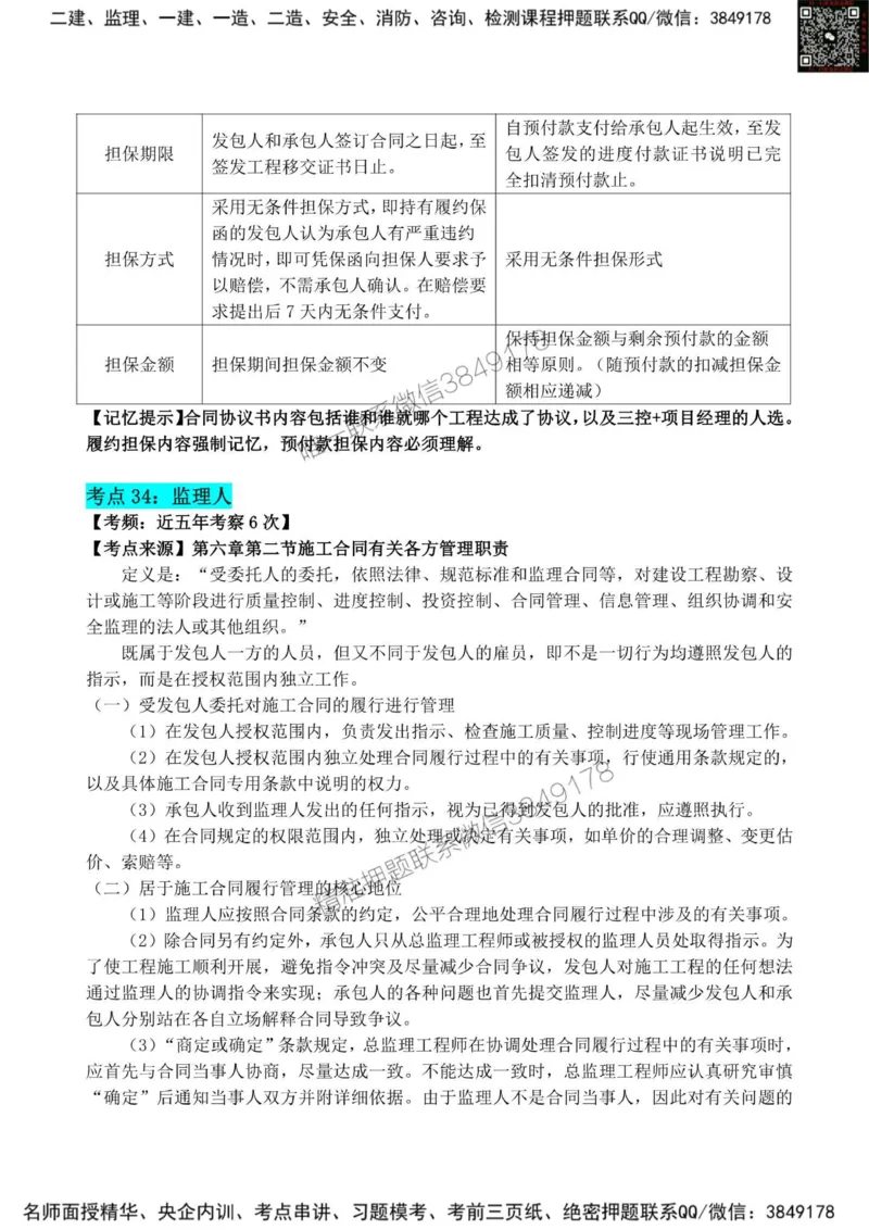 2025监理《合同管理》考前狂背50点_监理工程师_2025监理工程师_2025年监理工程师SVIP_2025年监理合同管理SVIP_01-精华文档✿电子教材✿历年真题_23-合同《考前狂背50点》SMR