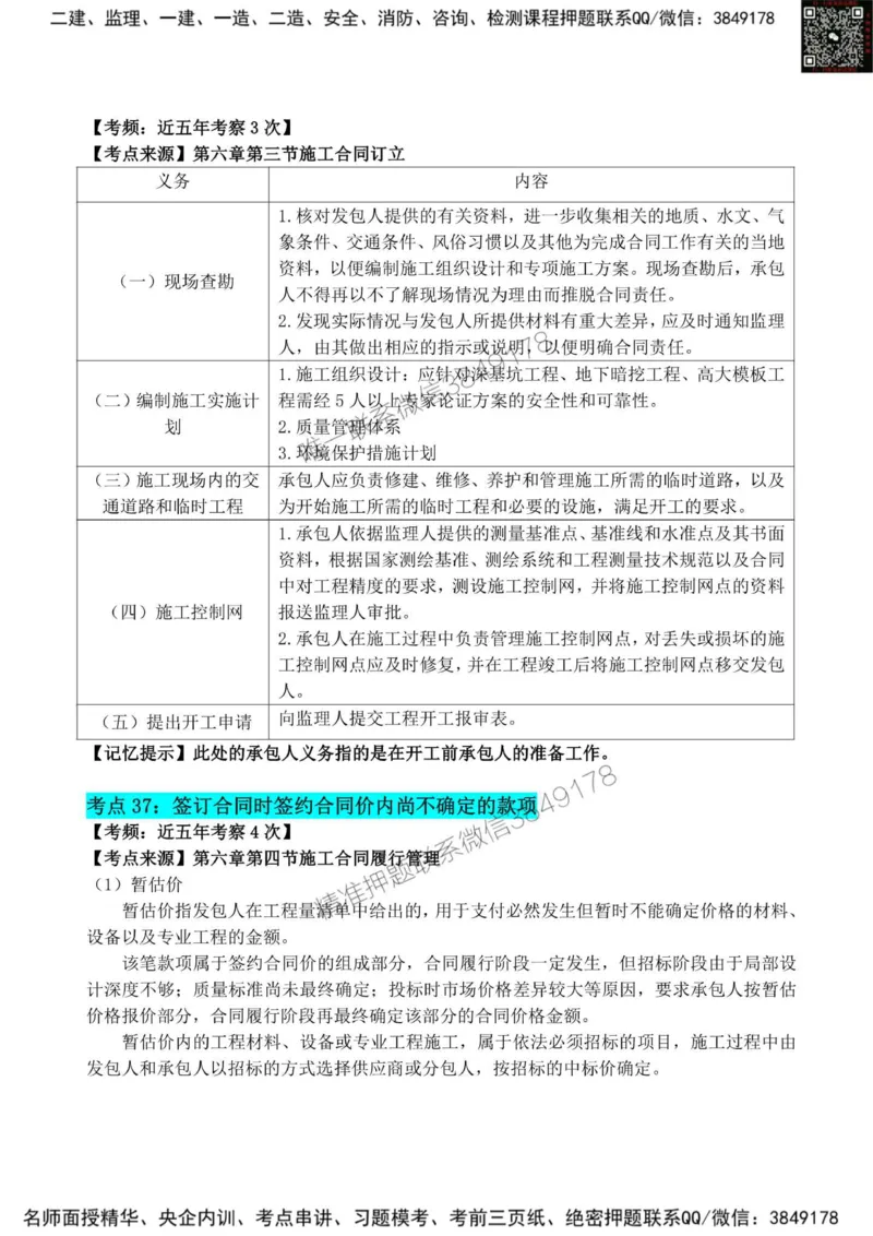 2025监理《合同管理》考前狂背50点_监理工程师_2025监理工程师_2025年监理工程师SVIP_2025年监理合同管理SVIP_01-精华文档✿电子教材✿历年真题_23-合同《考前狂背50点》SMR