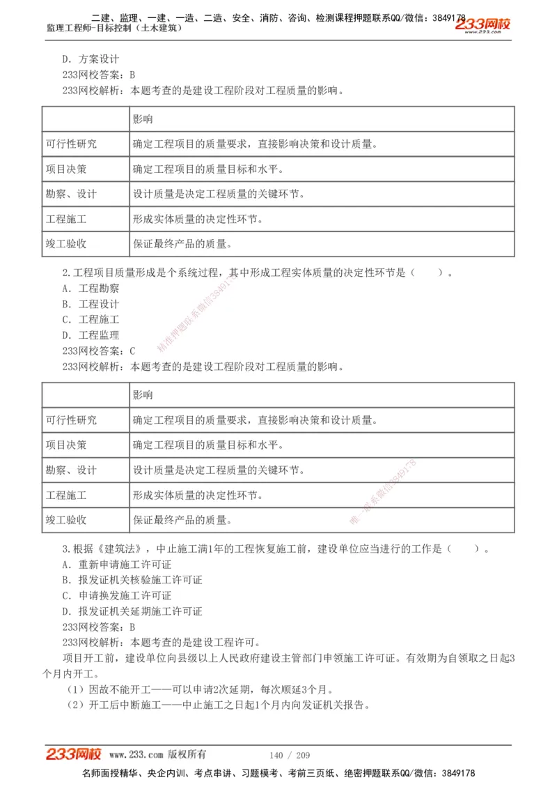233-土建三控-真题19-24年_监理工程师_2025监理工程师_2025年监理工程师SVIP_2025年监理土建控制SVIP_01-精华文档✿电子教材✿历年真题_02-历年真题PDF