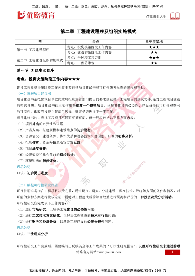 2026年监理《监理概论》精讲第2章打印版_监理工程师_2026年监理工程师SVIP_2026年监理概论法规SVIP_02-基础精讲✿高端面授✿深度强化