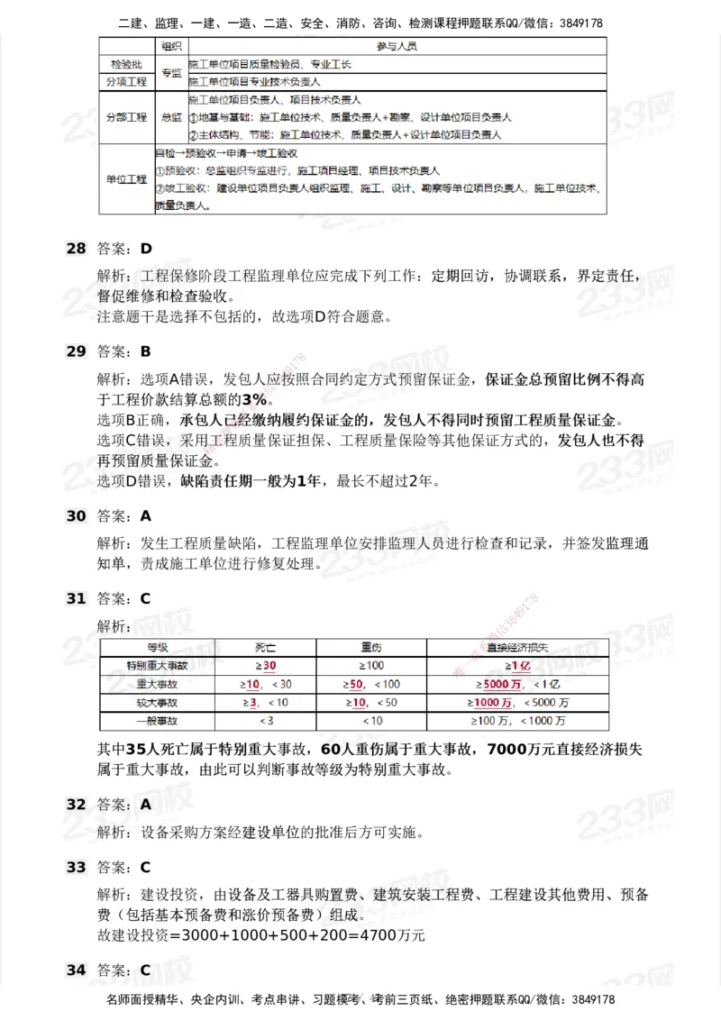 233-土建三控-模考大赛试卷一_监理工程师_2025监理工程师_2025年监理工程师SVIP_2025年监理土建控制SVIP_01-精华文档✿电子教材✿历年真题_27-控制《模考大赛试卷》233