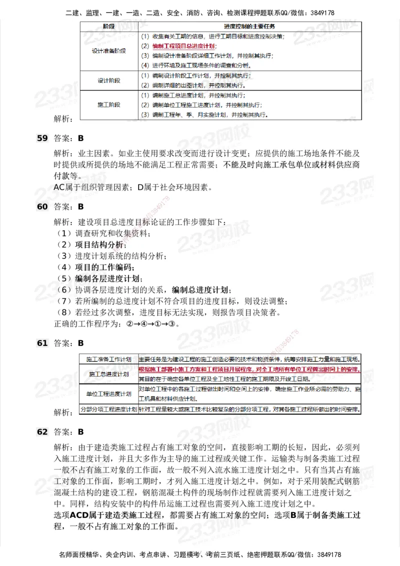 233-土建三控-模考大赛试卷一_监理工程师_2025监理工程师_2025年监理工程师SVIP_2025年监理土建控制SVIP_01-精华文档✿电子教材✿历年真题_27-控制《模考大赛试卷》233