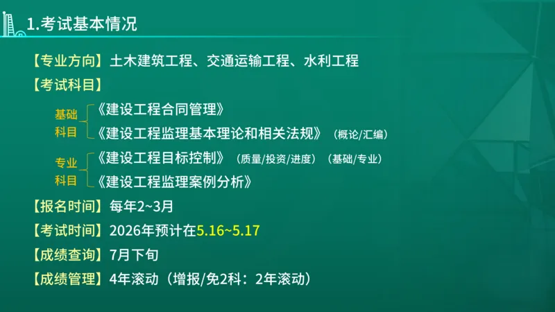 2026年监理《目标控制（土木）》导学讲义在线版_监理工程师_2026年监理工程师SVIP_2026年监理土建控制SVIP_02-基础精讲✿高端面授✿深度强化_00.导学课程