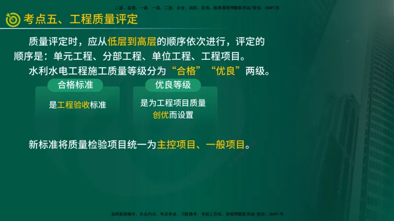 2025年监理《质量控制（水利）》冲刺（在线版）_监理工程师_2025监理工程师_2025年监理工程师SVIP_2025年监理水利控制SVIP_04-冲刺串讲✿考点强化✿小灶集训_讲义